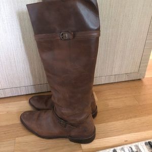 Frye Shirley leather riding tall boots sz 7.5